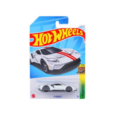 Hot Wheels 17 Ford GT Toy Car (White)