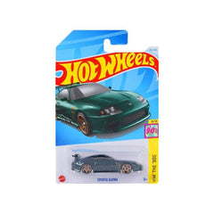 Hot Wheels Toyota Supra Toy Car (Dark Green)