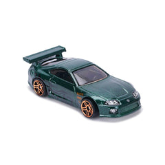 Hot Wheels Toyota Supra Toy Car (Dark Green)