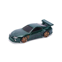 Hot Wheels Toyota Supra Toy Car (Dark Green)
