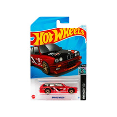 Hot Wheels BMW M3 Wagon Toy Car (Red & Black)