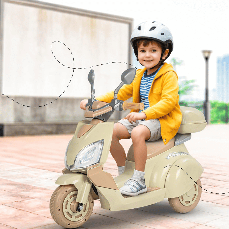 Baby Souq | Trixo Battery Operated Kids’ Bike with Lights & Music | Rechargeable Electric Bike for Ages 1-4