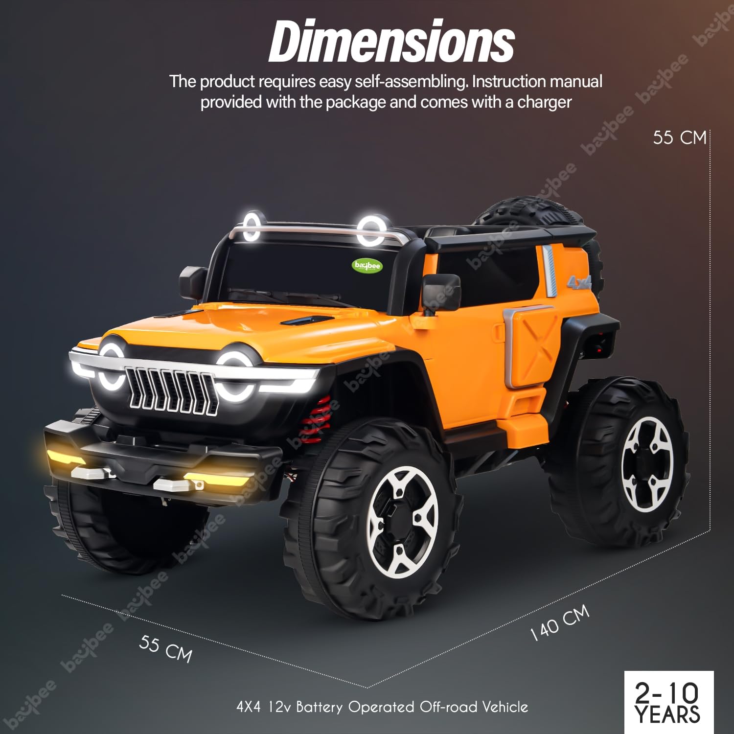 Child jeep toy car on sale