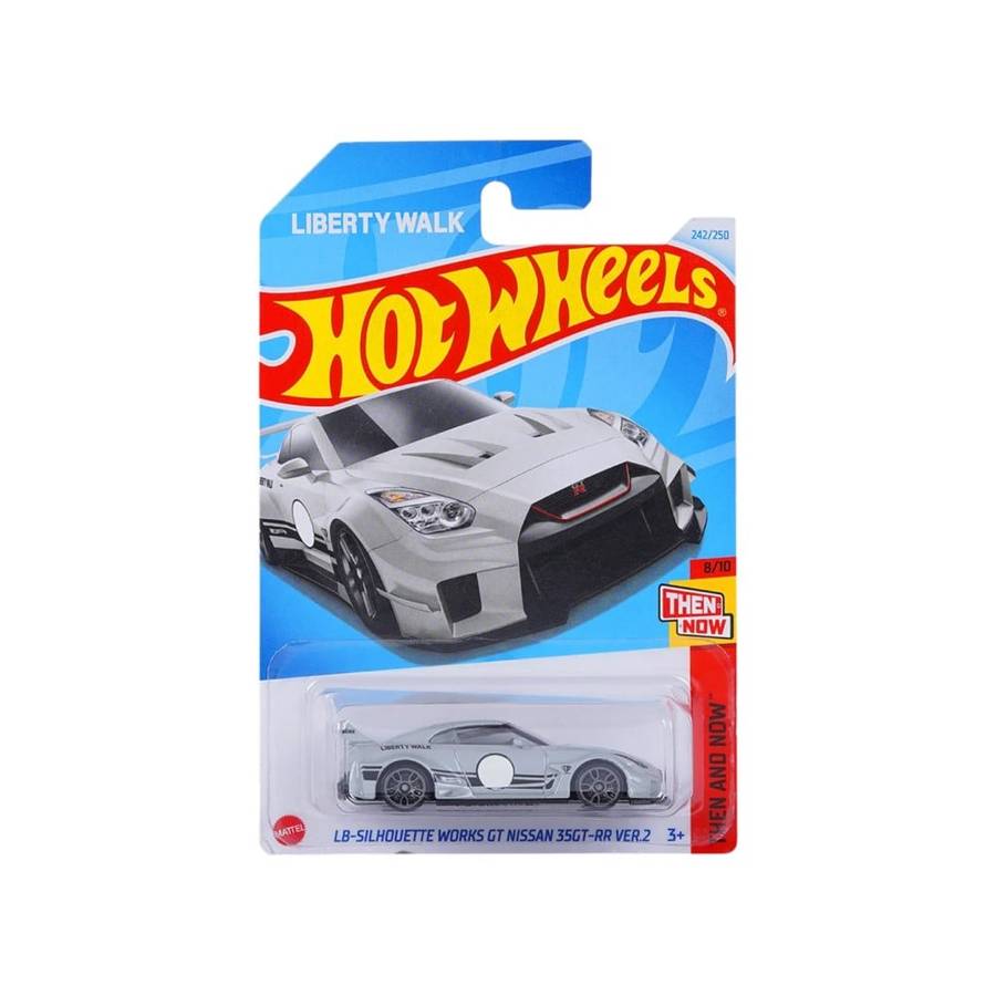 Hot Wheels LB-Silhouette Works GT Nissan 35GT-RR Ver.2 Toy Car (Grey)