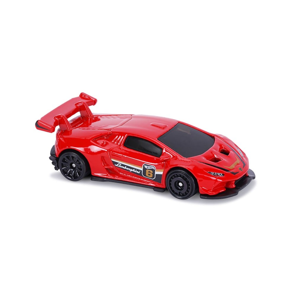 Hot Wheels Lamborghini Huracan LP 620-2 Super Trofeo Toy Car (Red & Black)