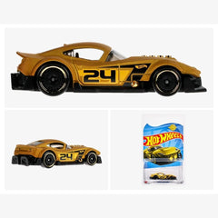 Hot Wheels 1:64 Muscle And Blown HTF97 For 3 Years & Above (Gold)