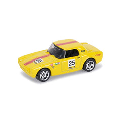 Hot Wheels Honda S800 Racing Car Toy Vehicle (Dark Yellow, 3+ years)