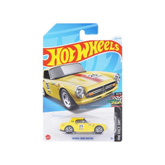 Hot Wheels Honda S800 Racing Car Toy Vehicle (Dark Yellow, 3+ years)