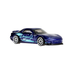 Hot Wheels 95 Mazda RX Toy Car (Blue)